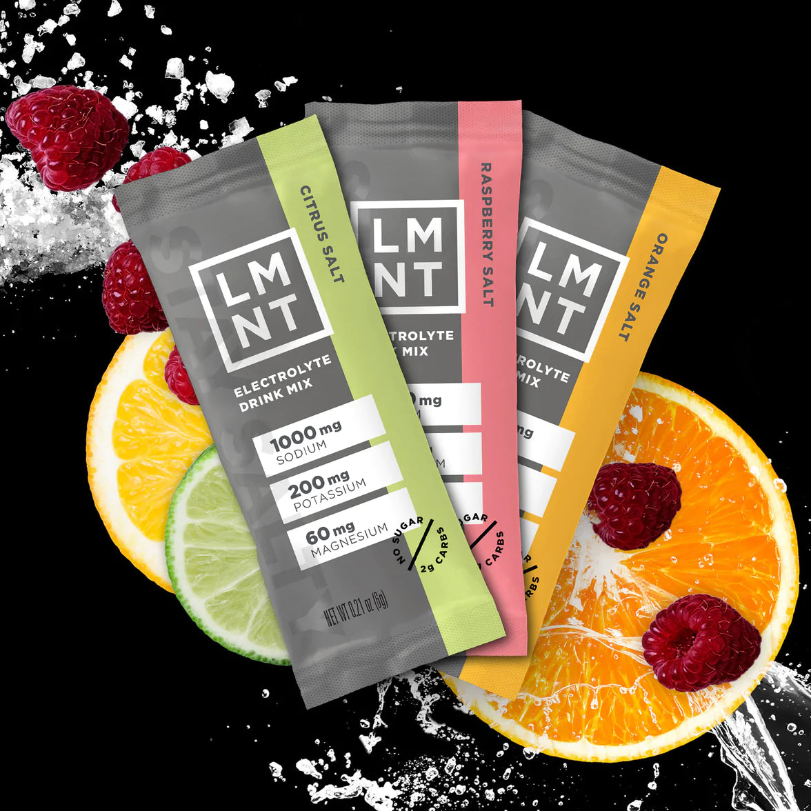 LMNT Recharge variety pack (Citrus, Raspberry, Orange)